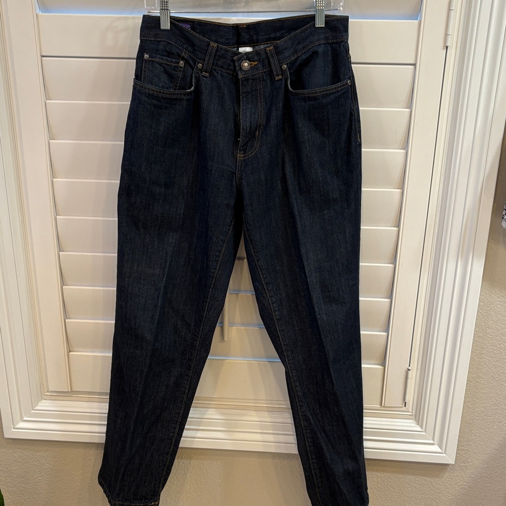 Patagonia Organic Cotton Dark Blue Jeans